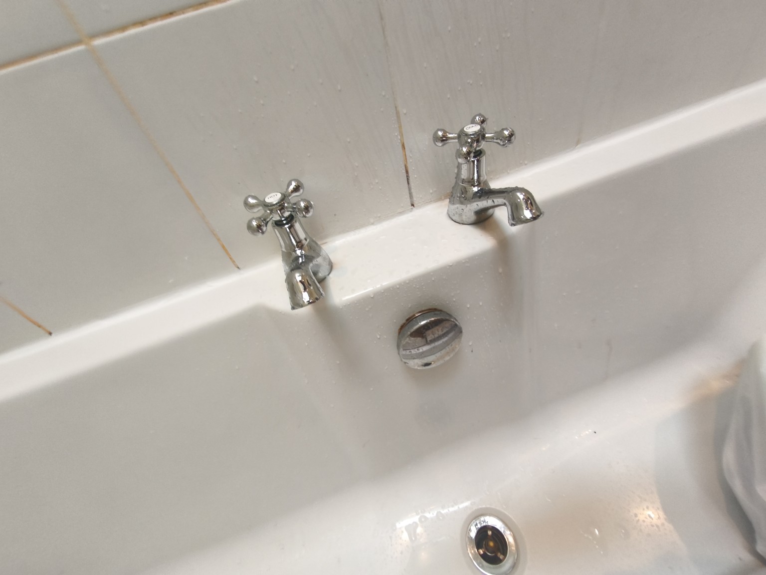 Bath taps and plumbing